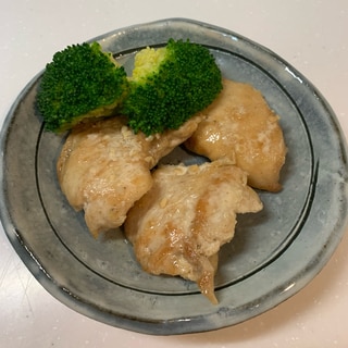 鶏むね肉のマヨ味噌焼き